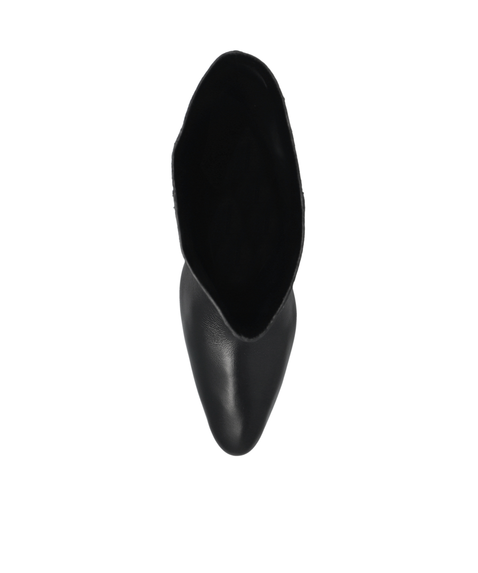 Balenciaga Round-headed Short Boots In Black