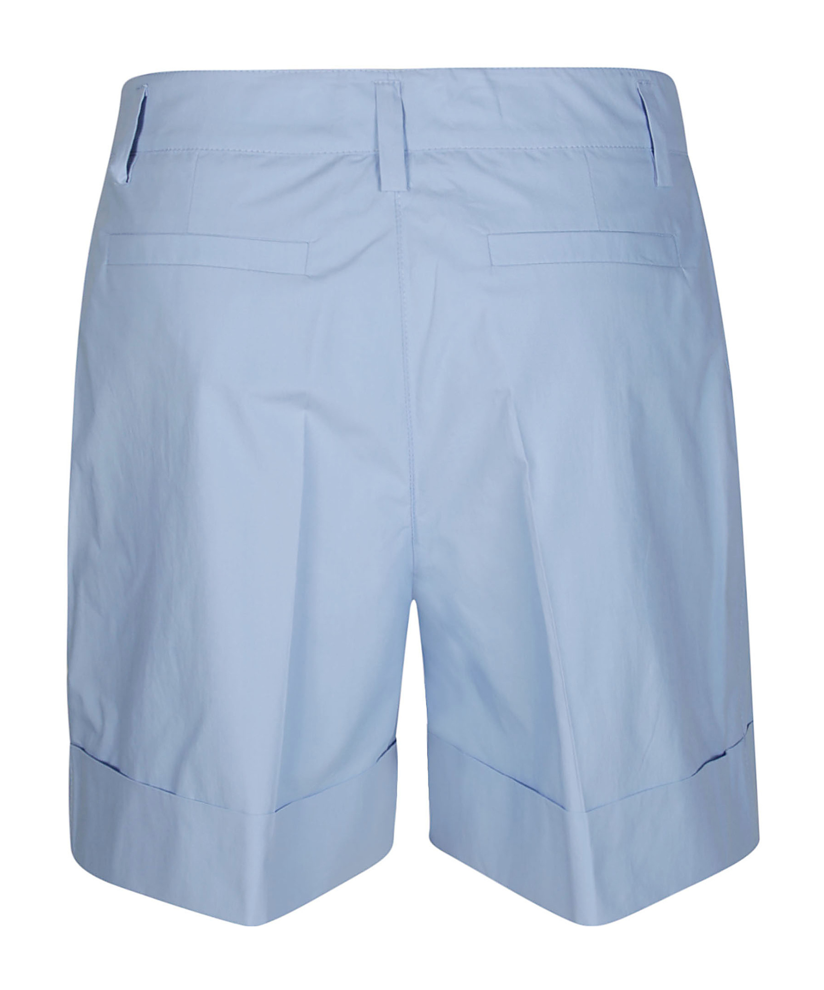 Shop P.a.r.o.s.h . Turn-up Brim Shorts