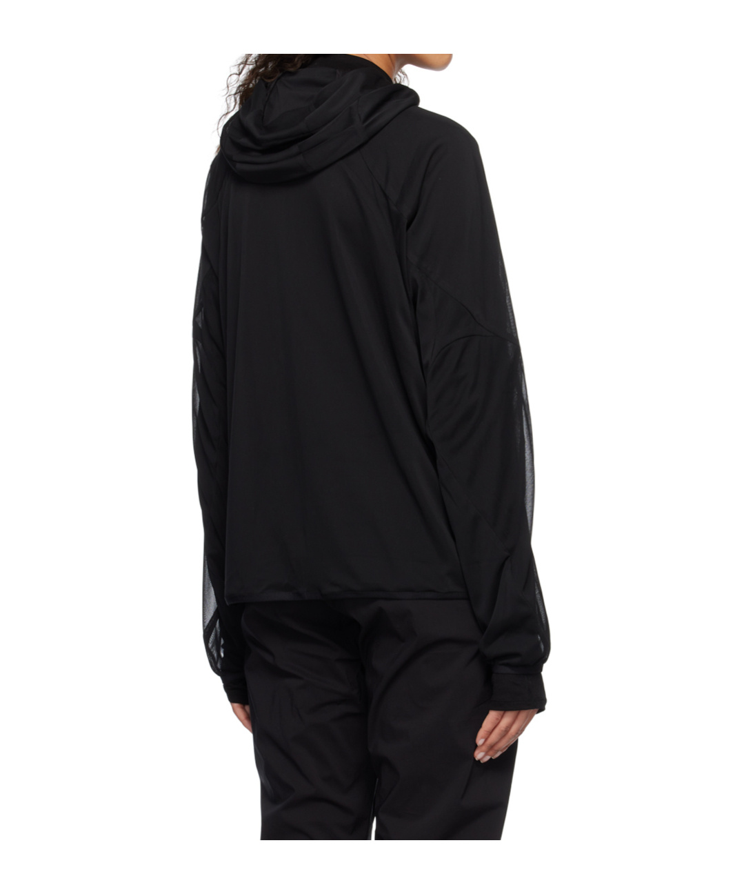 Post Archive Faction (paf) Stitchable Hooded Sweatshirt In Black