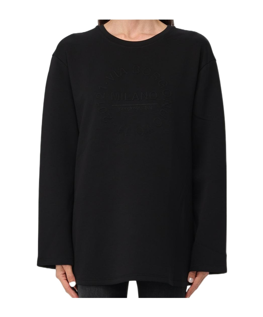 EMPORIO ARMANI LONG-SLEEVED SWEATER
