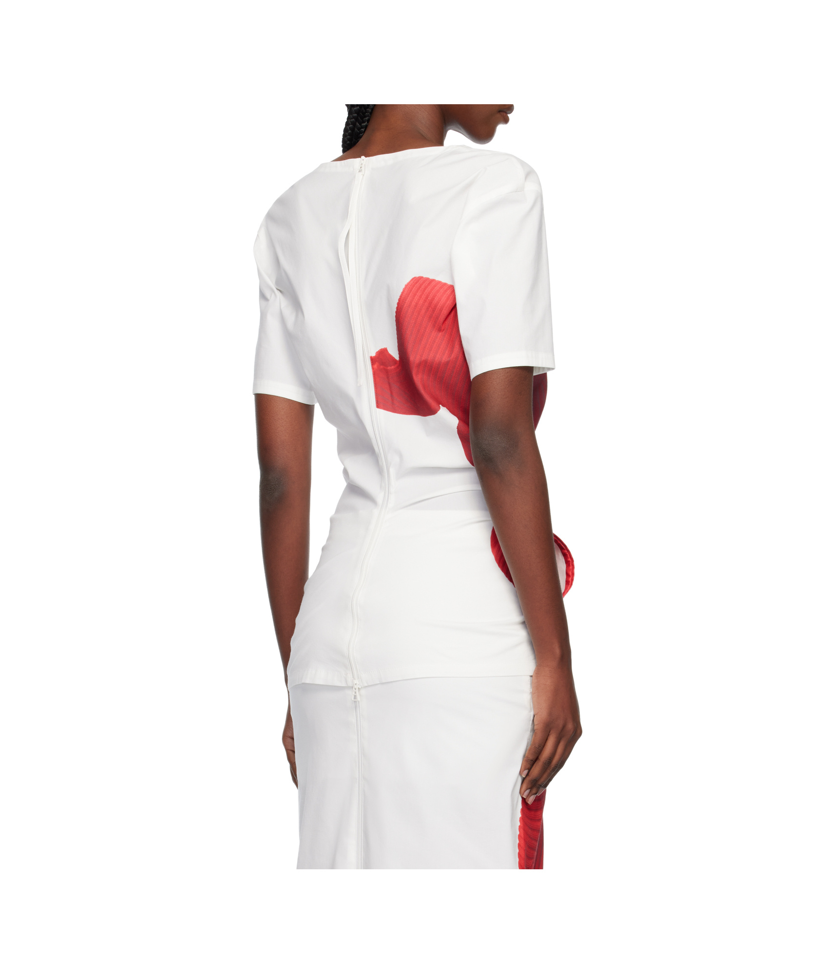 Issey Miyake Knit As Represented Top In Multi