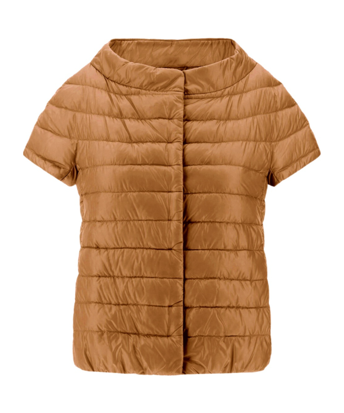 Herno Quilted Short-sleeved Down Jacket