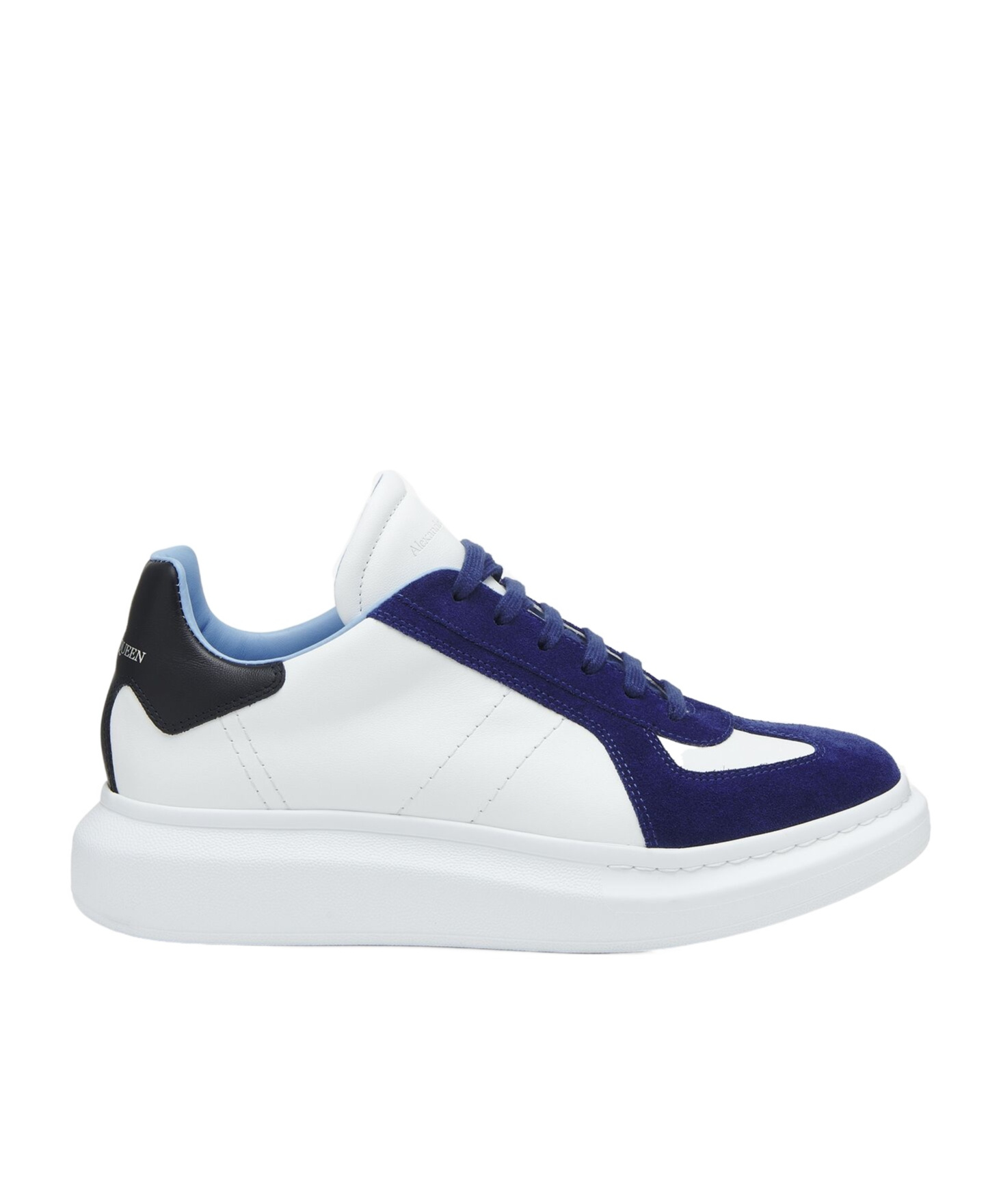 Alexander Mcqueen Alexander Mc Queen Oversize Blue White Sneaker In White