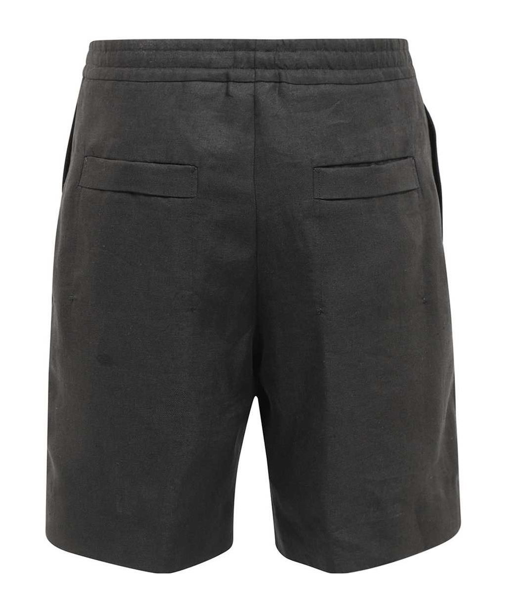 Zegna Loose Waist Shorts In Black