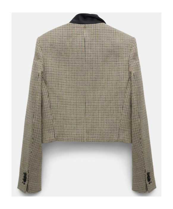 DOROTHEE SCHUMACHER DOROTHEE SCHUMACHER GAPHIC ELEGANCE CROPPED BLAZER