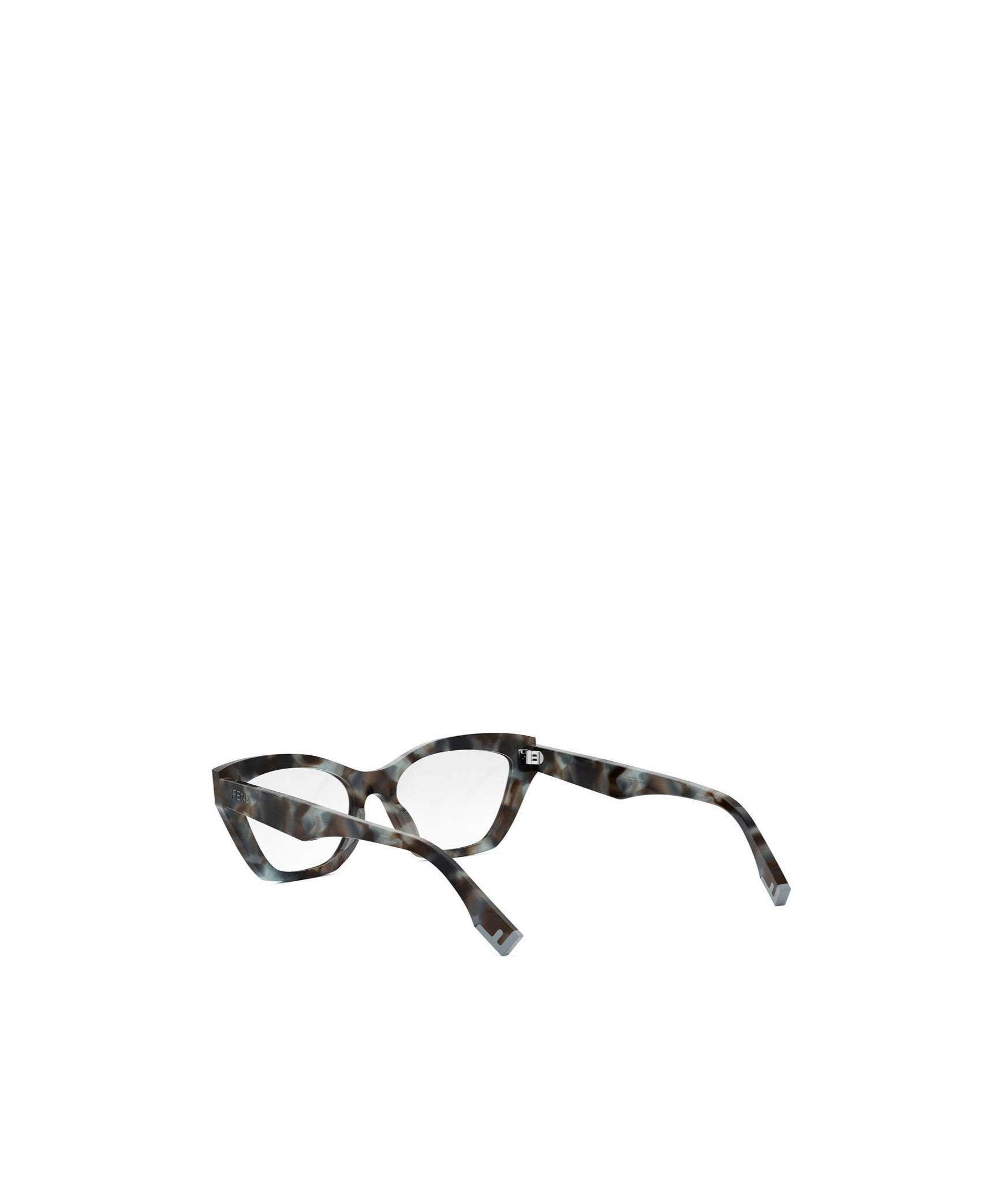 Fendi Eyewear Cat-eye Frame Glasses In White