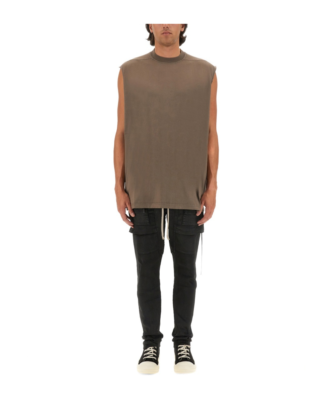 Shop Rick Owens Drkshdw Tarp Vest In Green