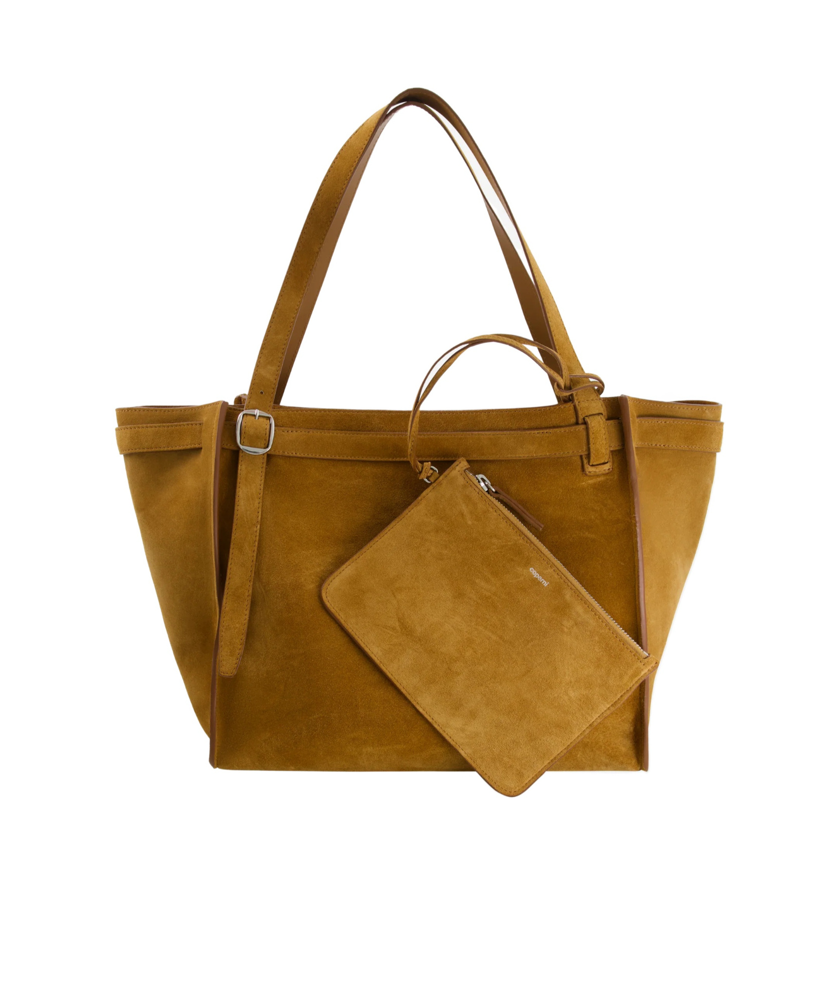 Coperni Suede Belt Cabas Bag
