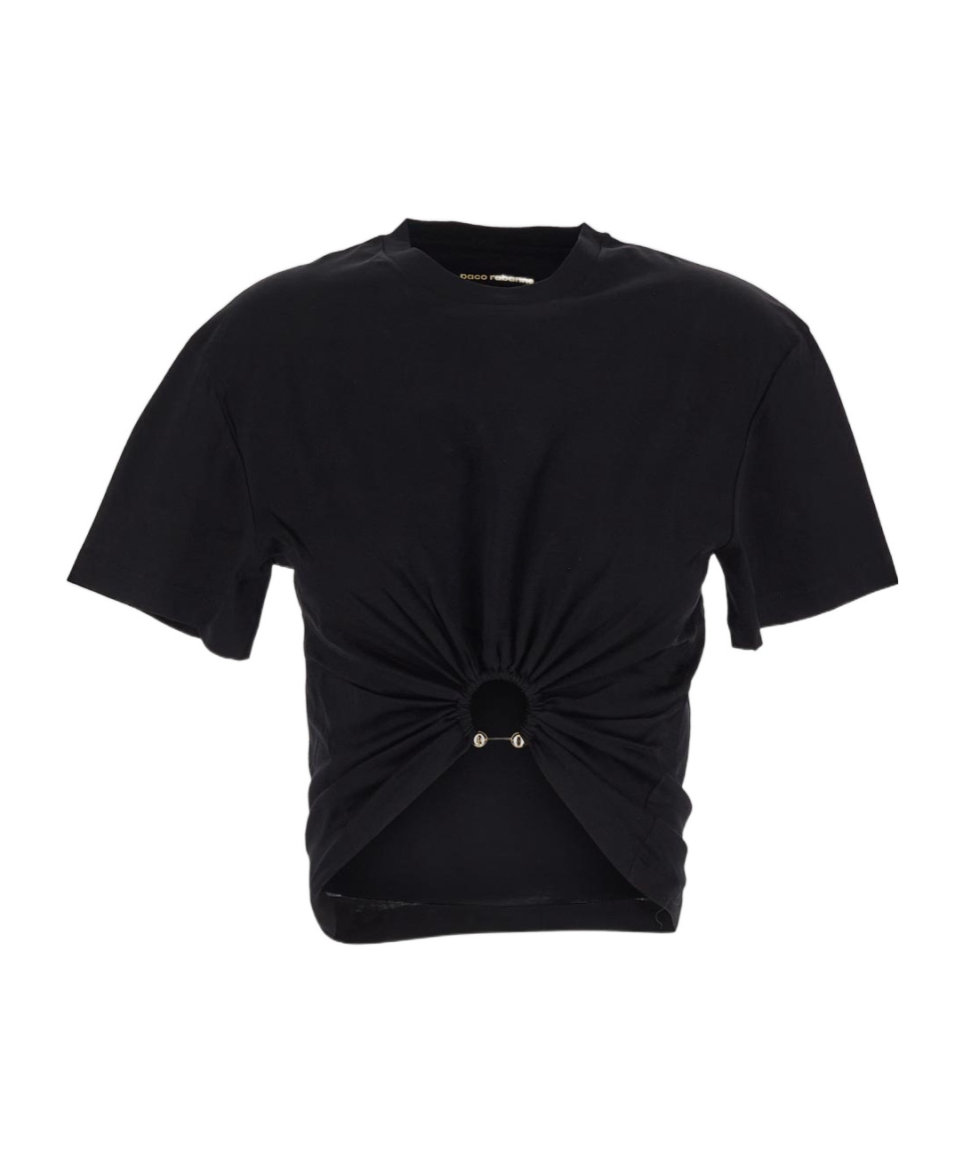 RABANNE RING-EMBELLISHED T-SHIRT