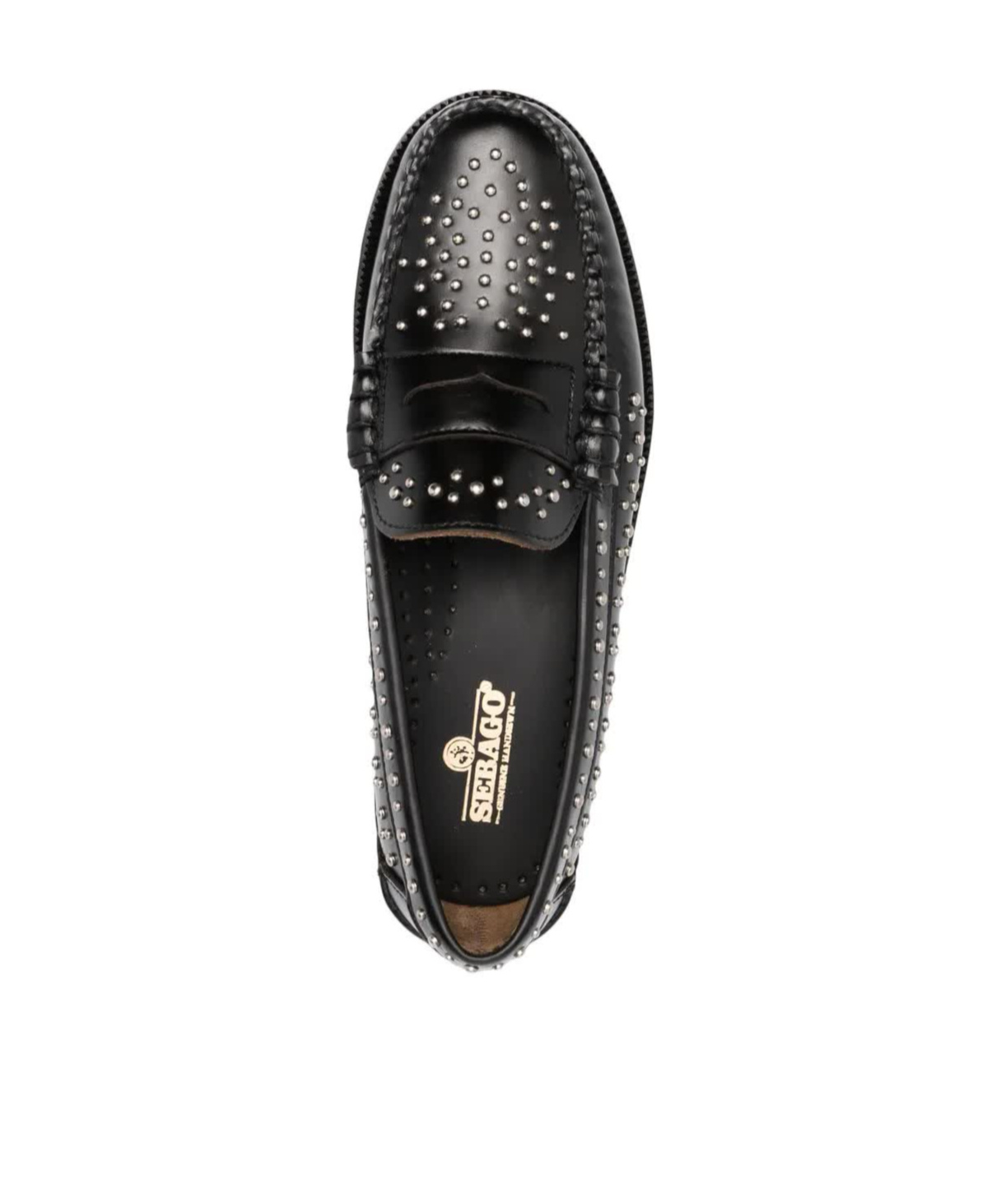 Sebago Classic Dan Bordeaux Leather Loafers In Black