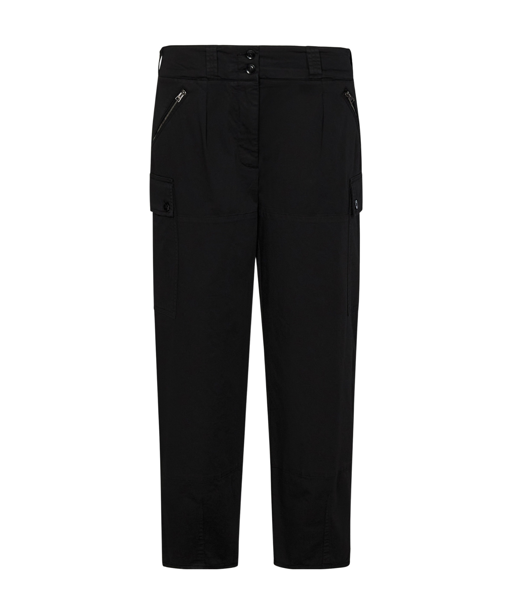 Tom Ford Tapered Cropped Trousers In Black