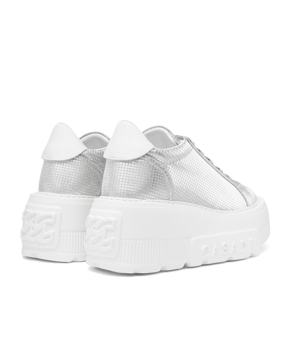 Casadei Nexus Hanoi Leather Sneakers In White