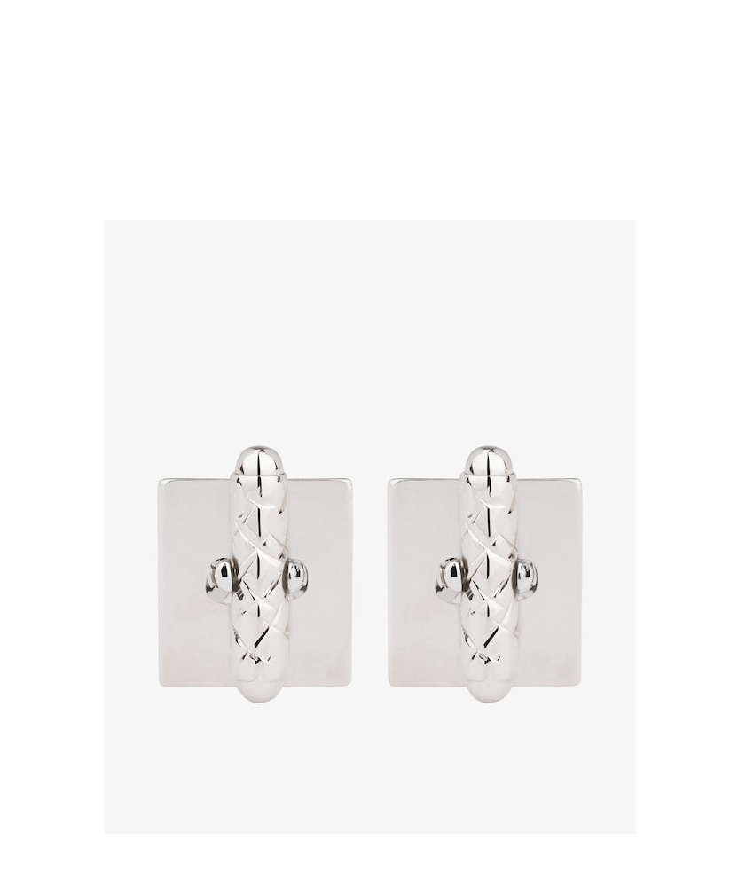 Givenchy 4g Cufflinks In Metal In White