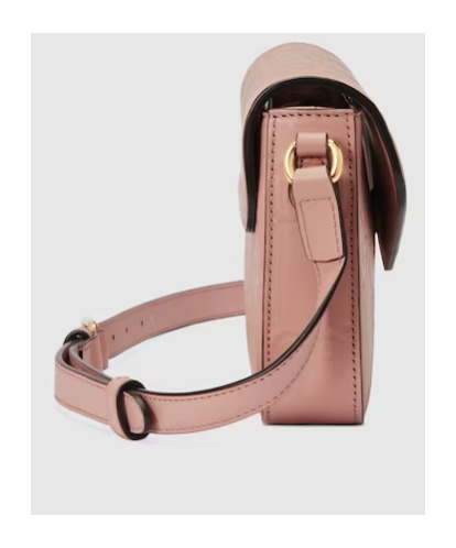 Gucci Gg Super Mini Shoulder Bag In Nude