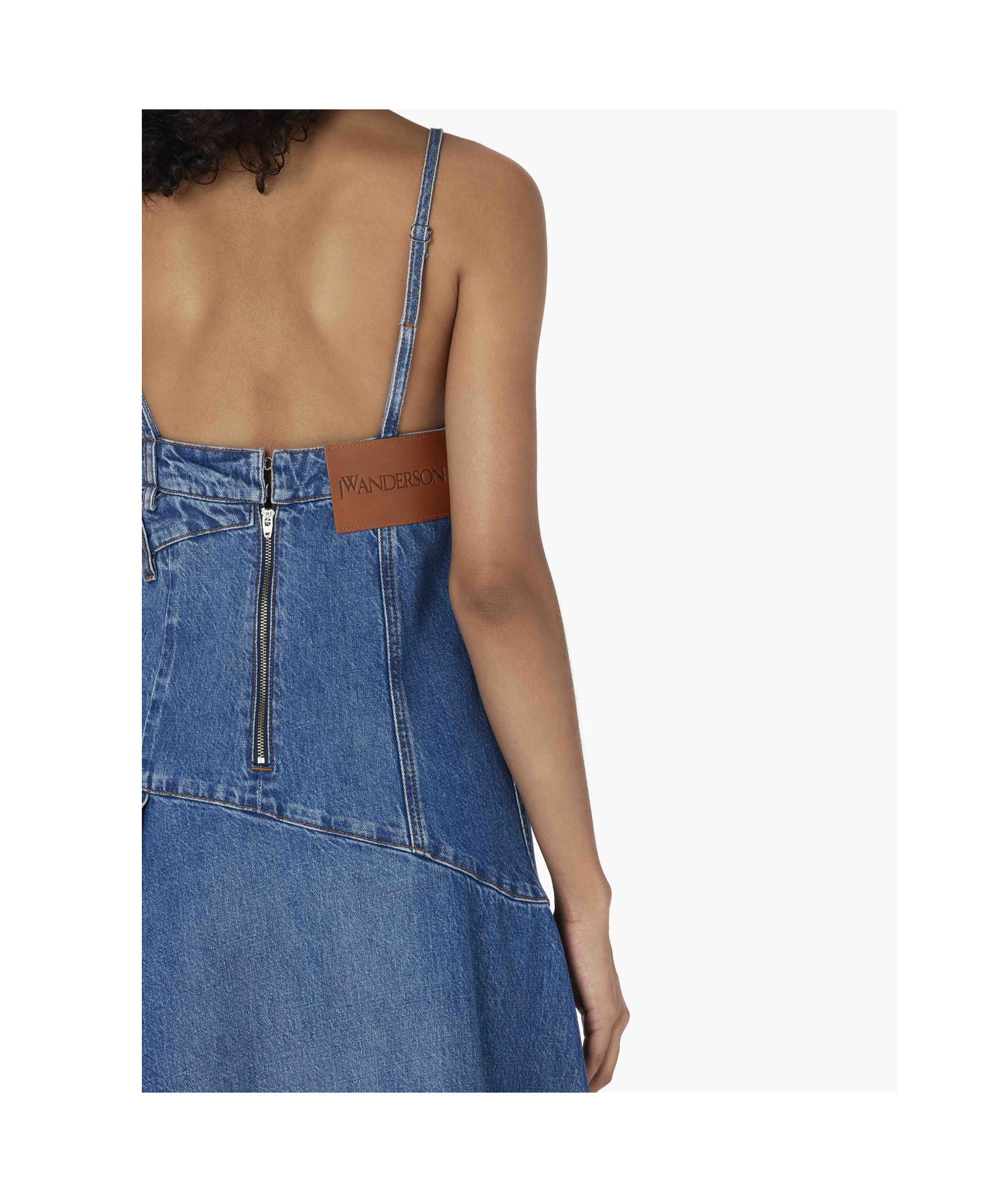 Jw Anderson J.w.anderson 'twisted Strappy' Dress In Blue