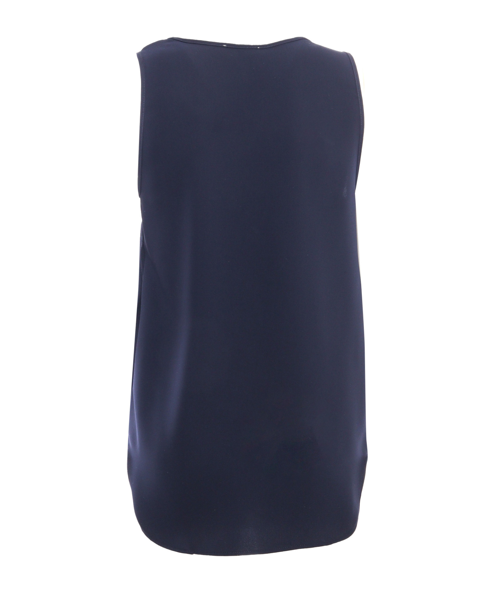 P.a.r.o.s.h Sleeveless Scoop Neck Blouse In Blue