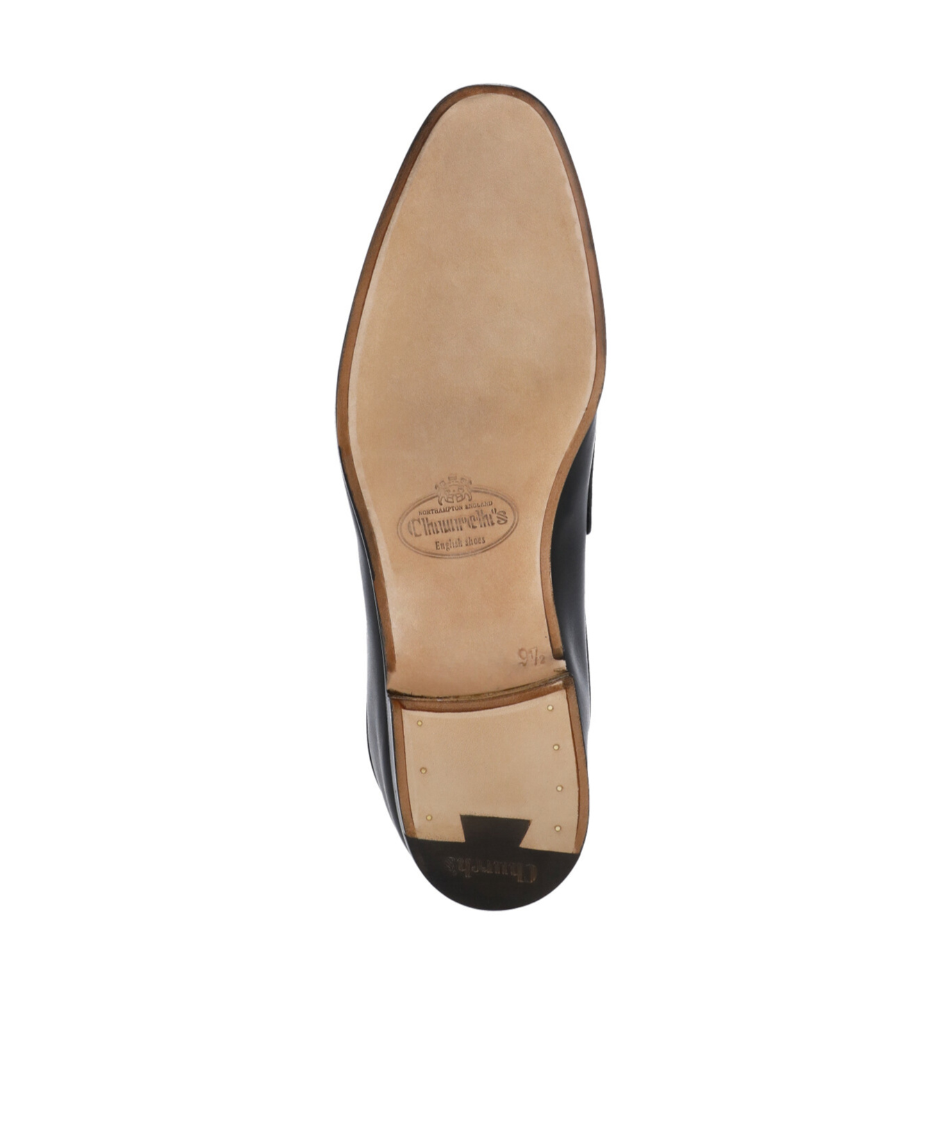 Church's Logo-debossed Leather Loafers In Black
