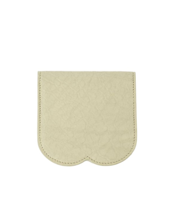 Burberry Ekd Leather Cardholder In Nude