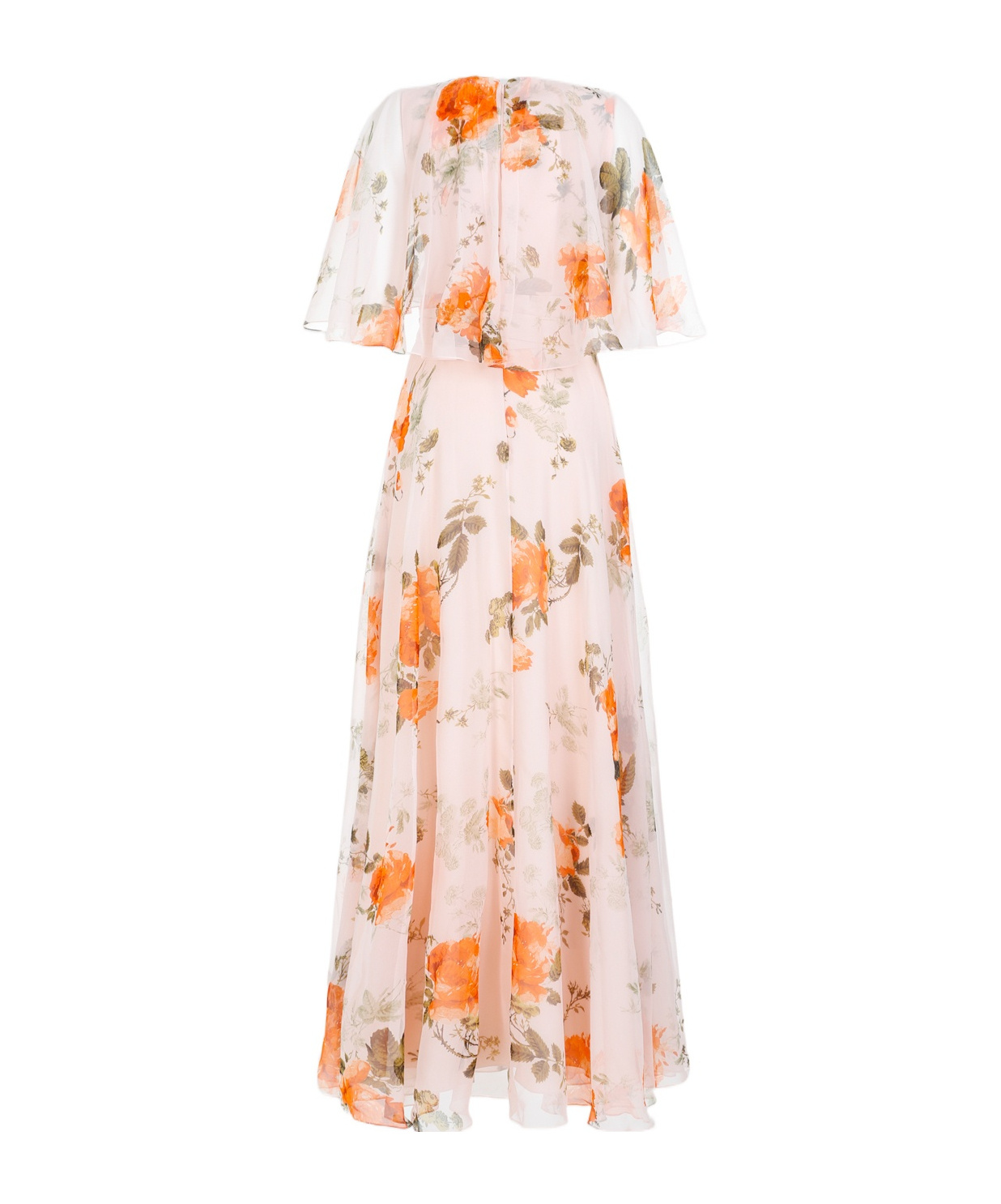 ERDEM FLORAL-PRINT SILK MAXI DRESS 