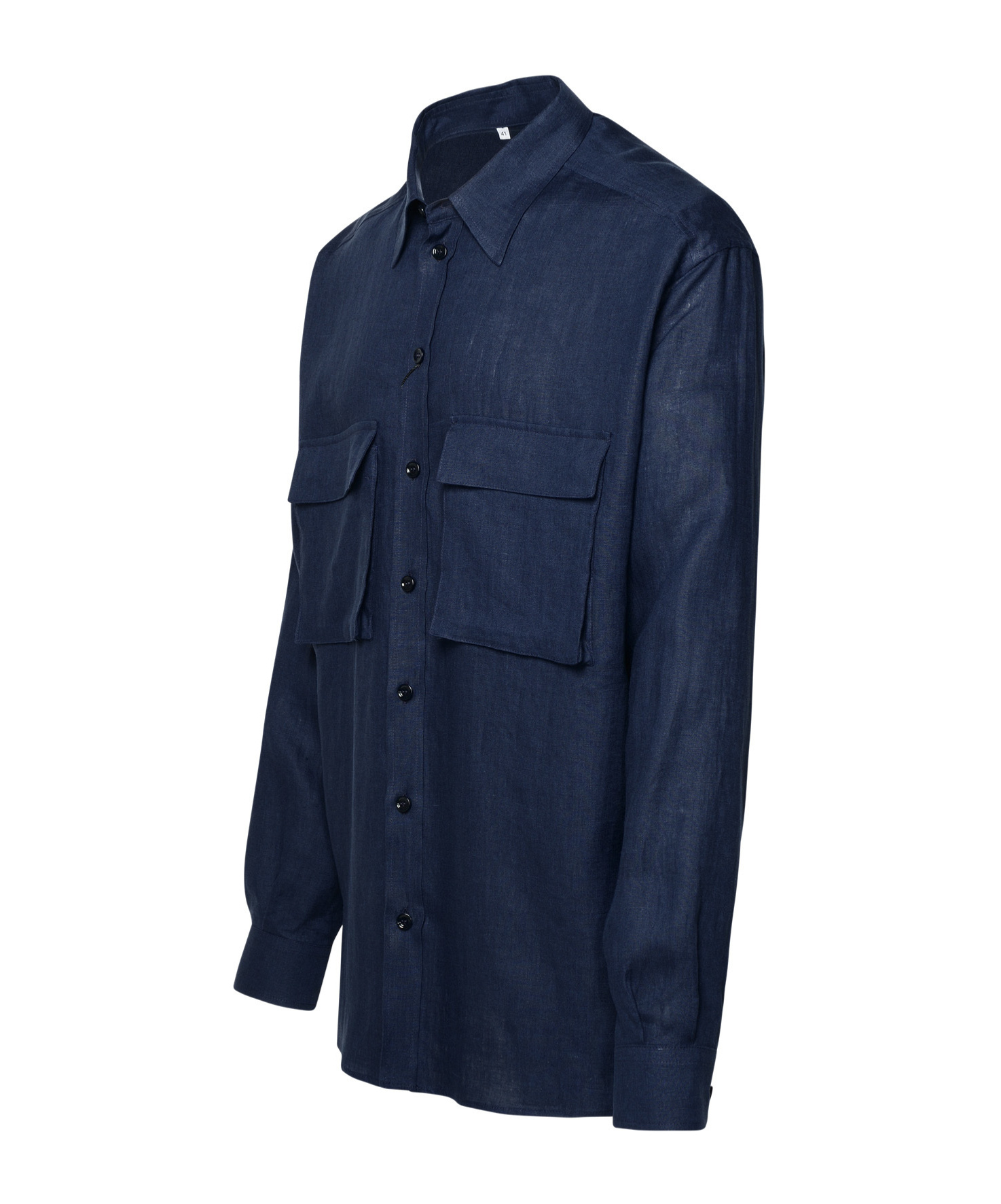 Dolce & Gabbana Shirt With Pockets In Blue