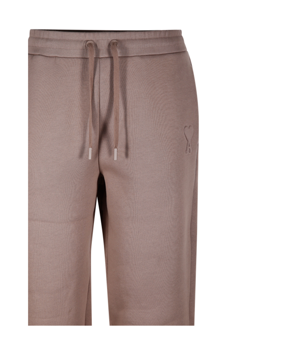 AMI ALEXANDRE MATTIUSSI AMI LOGO EMBOSSED DRAWSTRING TRACK PANTS