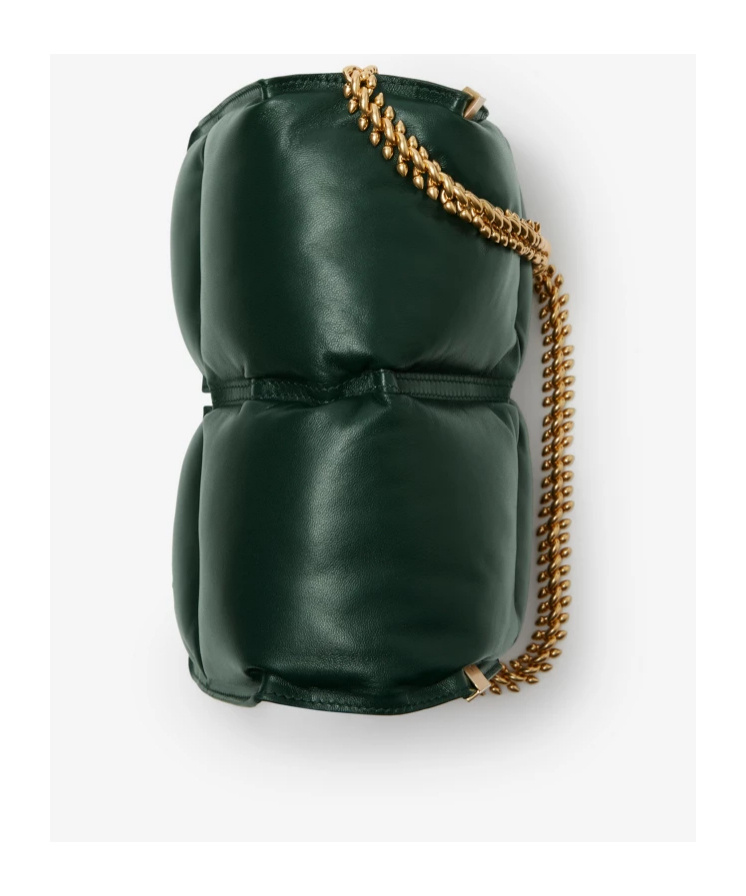 Burberry Snip Quilted Crossbody Bag In Green