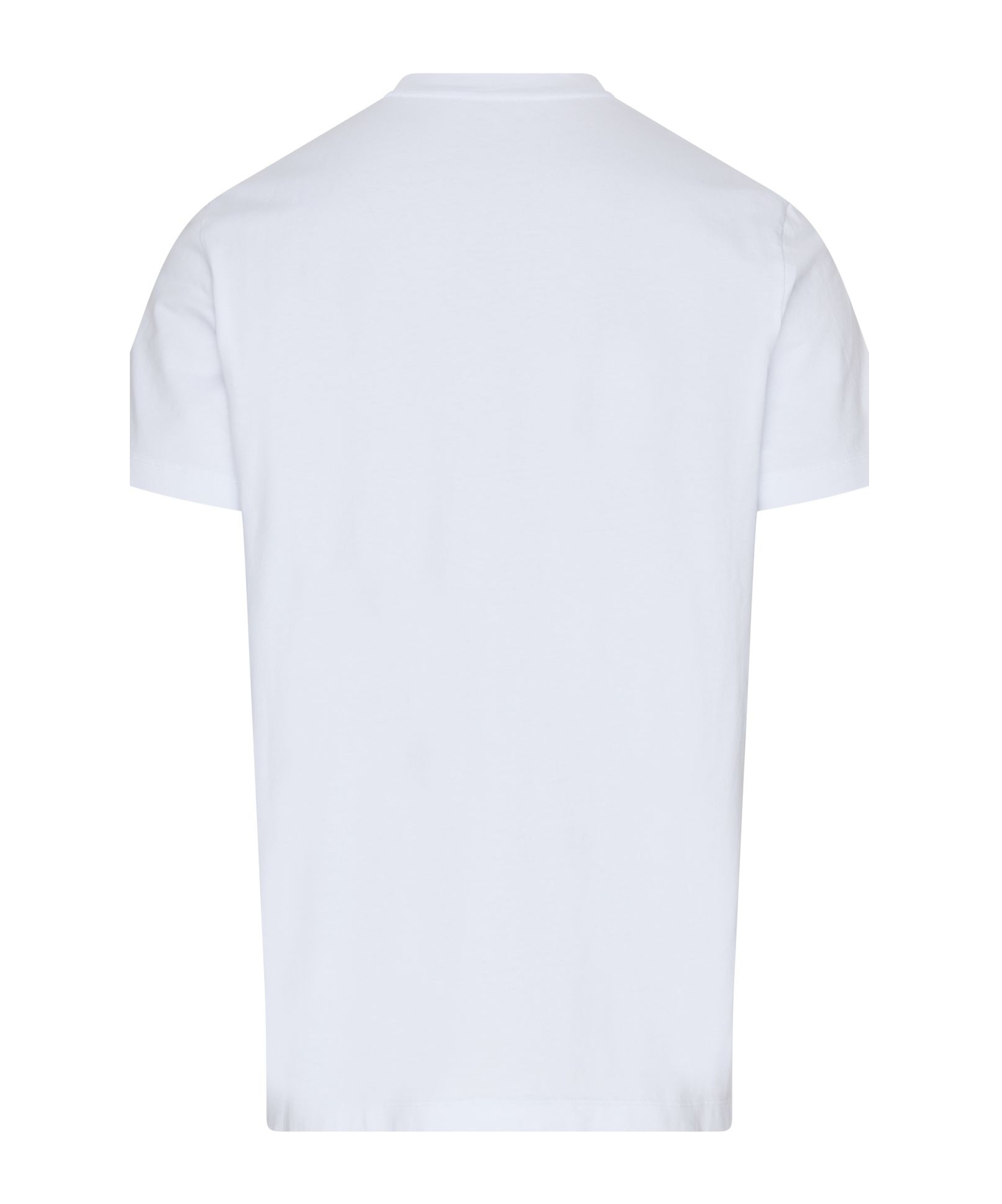 Moncler T-shirt With Flocked Logo In White