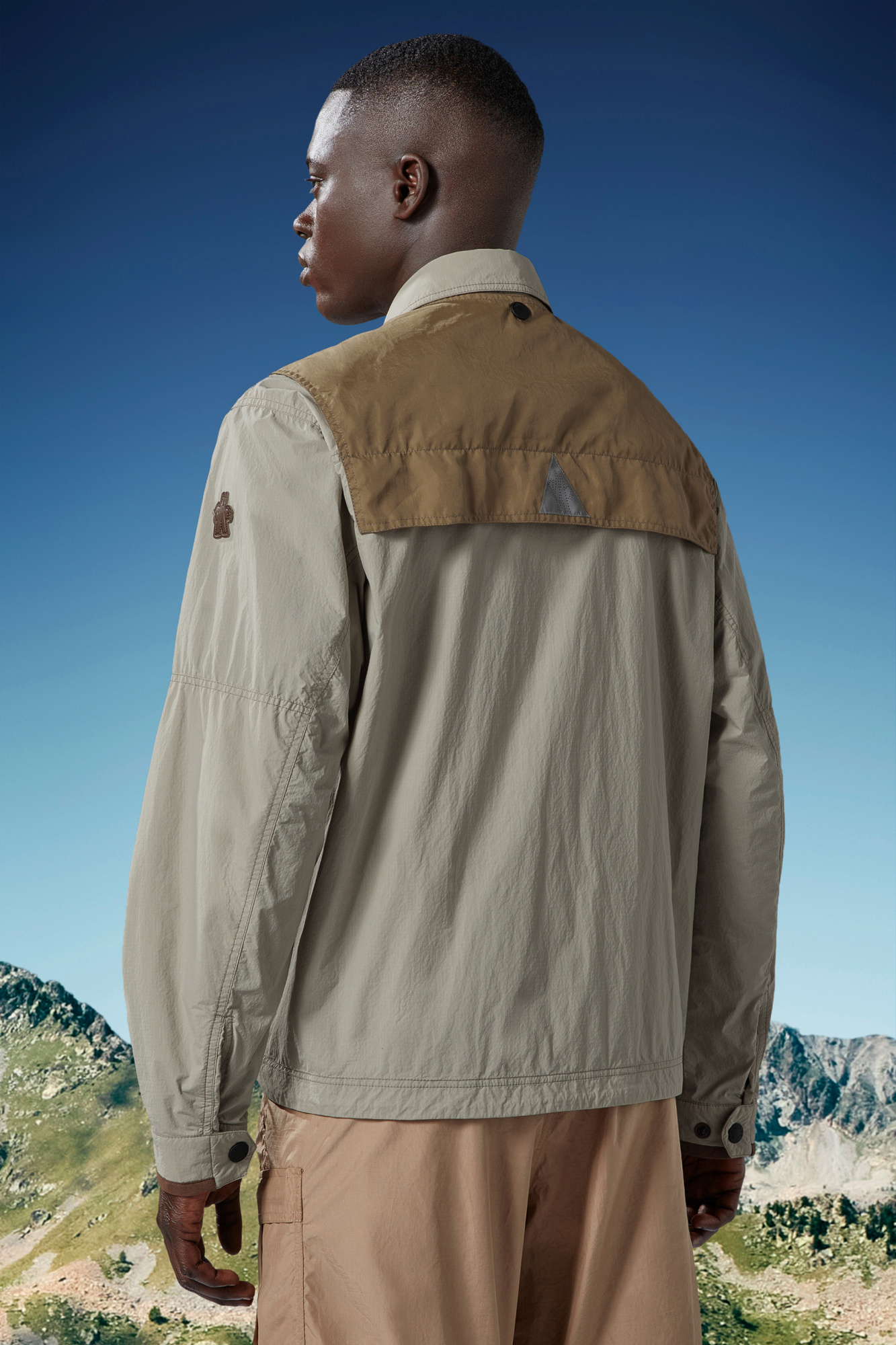 Moncler Two-piece Casual Jacket In Nude