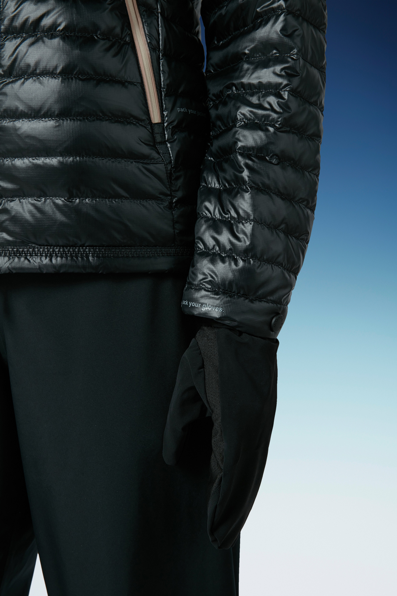 Moncler Pointax Padded Jacket In Black