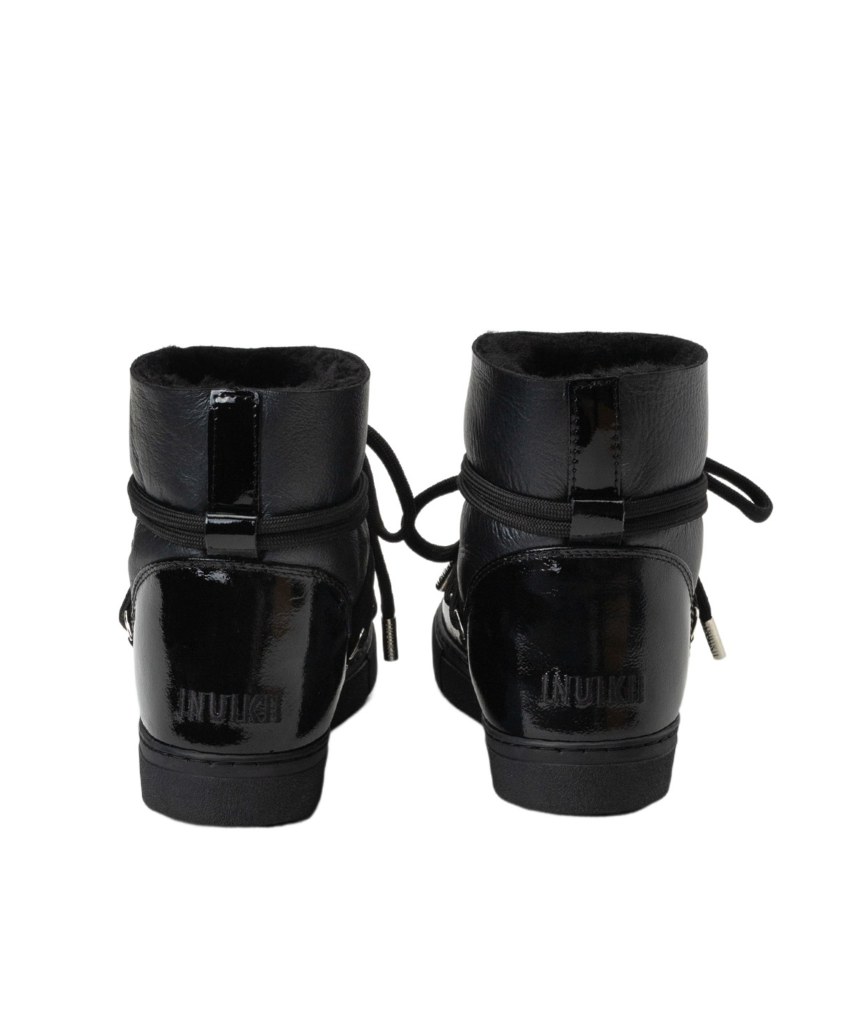 Inuikii Classic Sneaker Lambskin Boots In Black