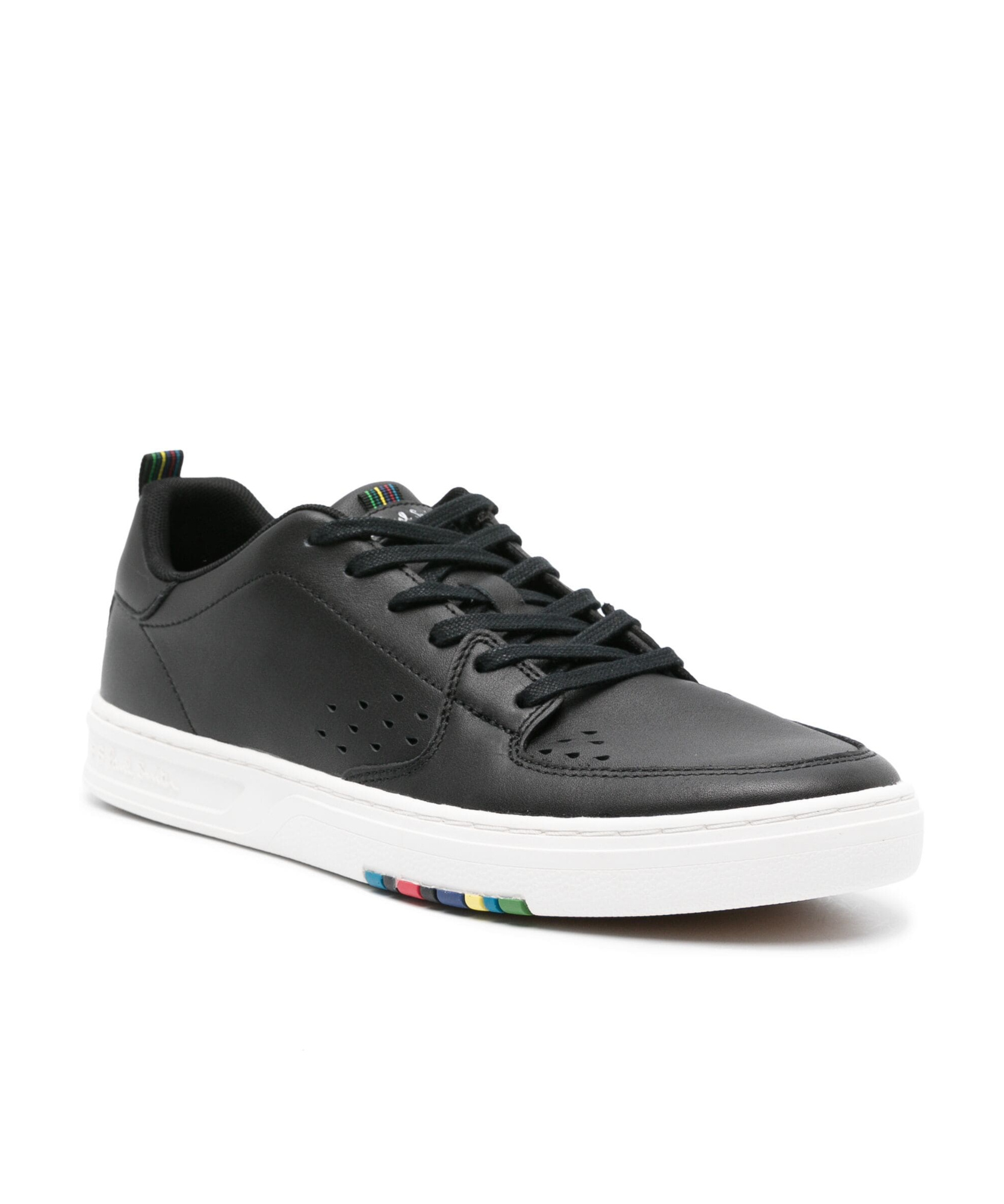 Paul Smith Cosmo Leather Sneakers In Black