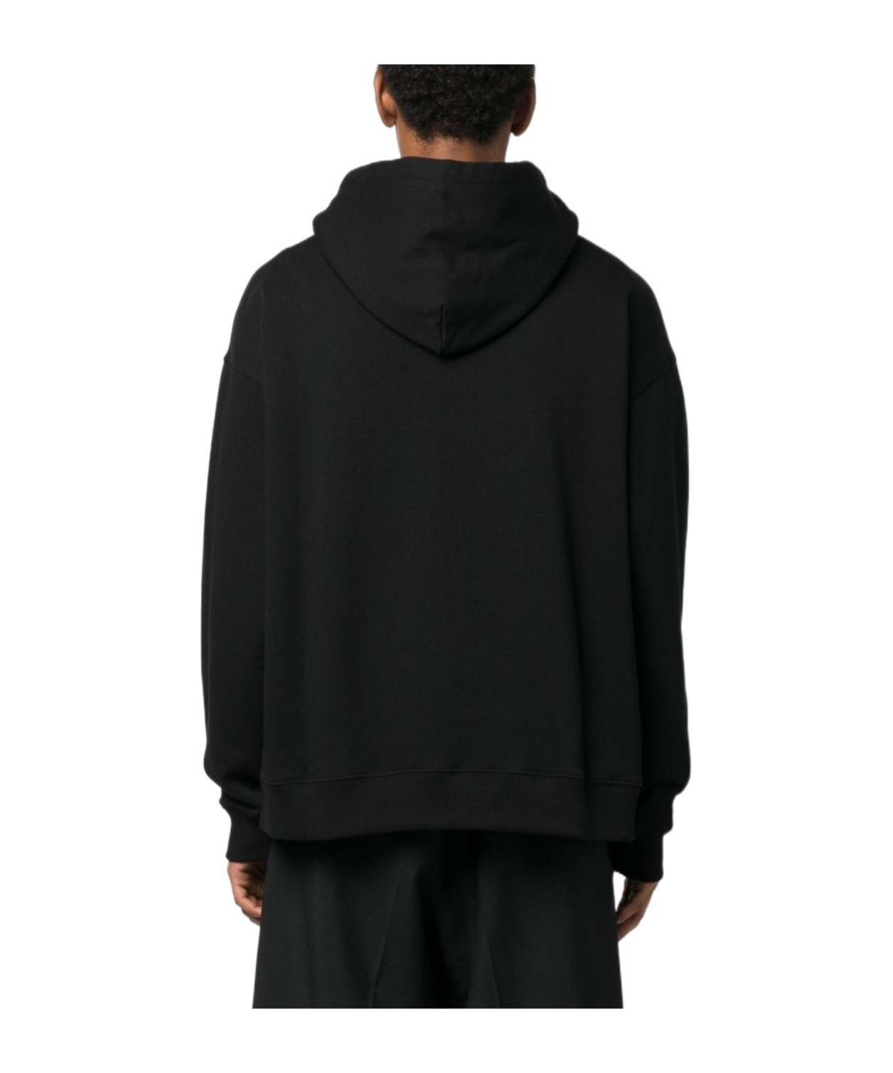VALENTINO VALENTINO LOGO PRINTED DRAWSTRING HOODIE