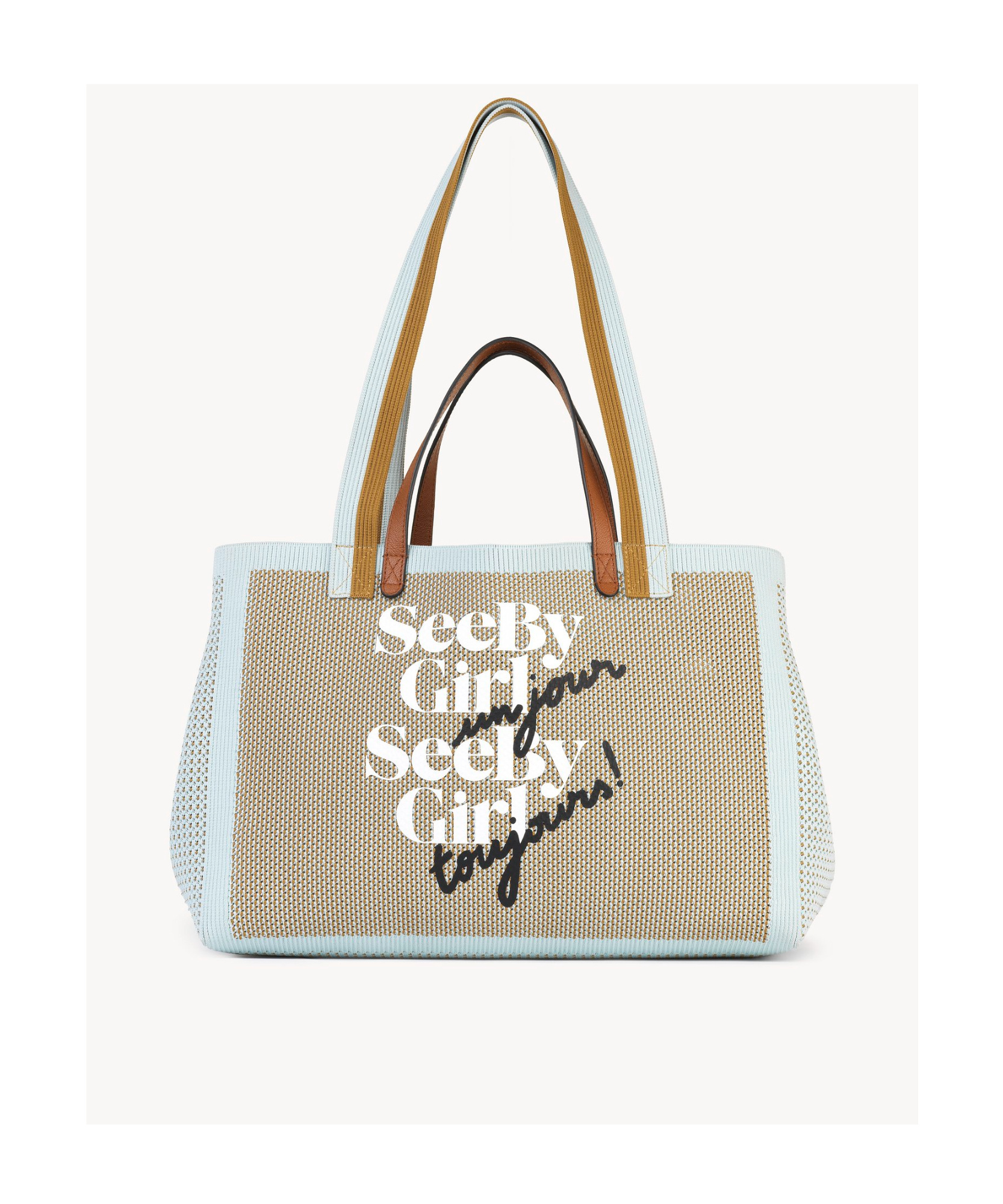 See By Chloé Logo Shoulder Bag In Multicolor