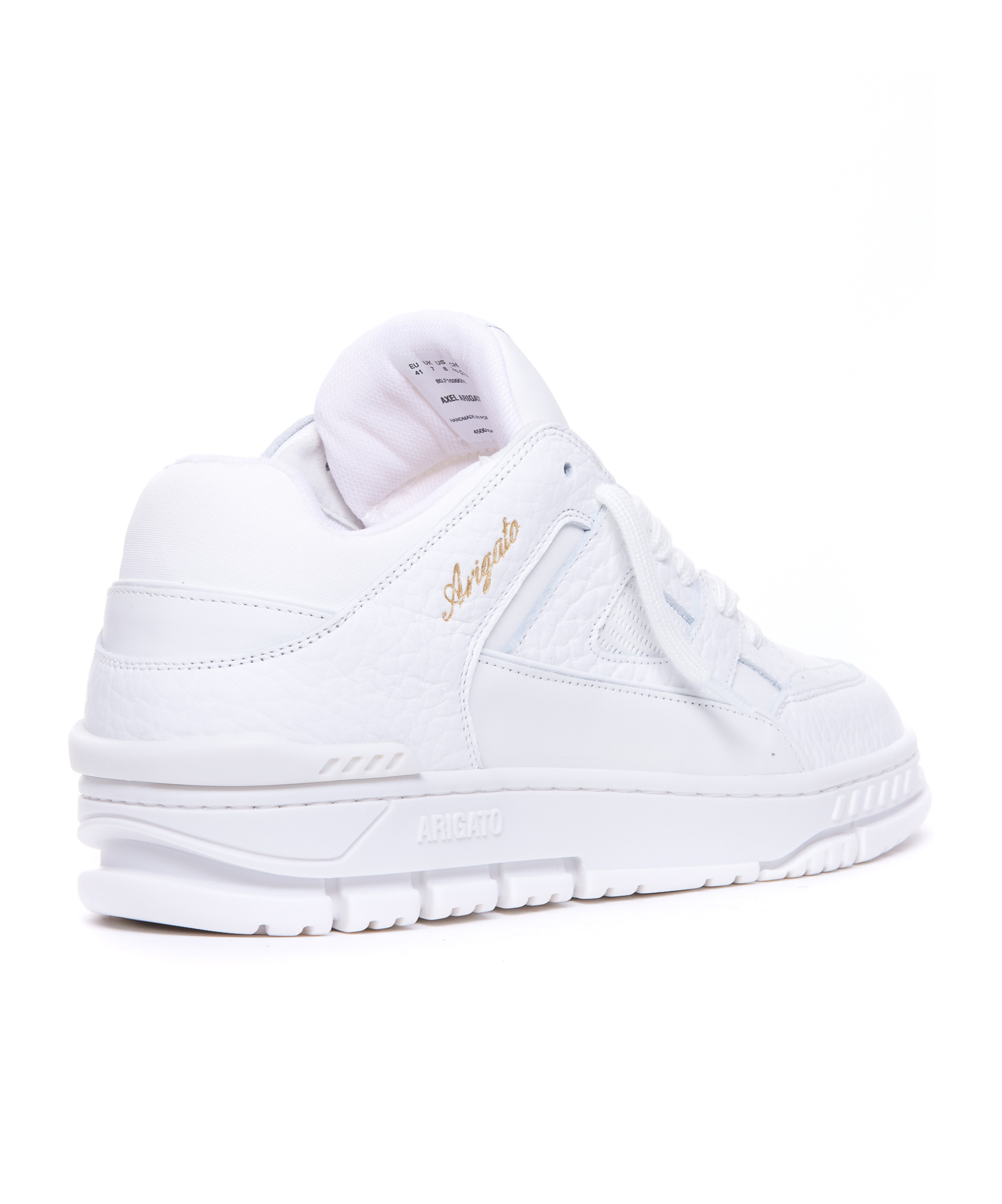 Axel Arigato Low-top White Sneakers With Perforated Detailing In White