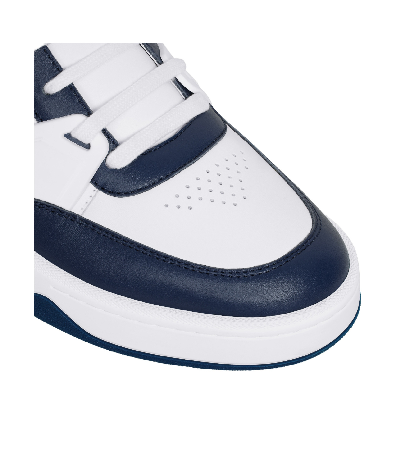Celine Ct-07 Trainer Low-cut Calfskin Lacing Trainers In White