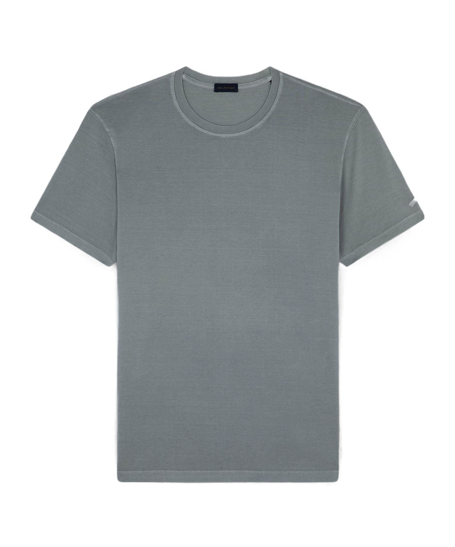 Shop Paul & Shark Cotton T-shirt In Gray