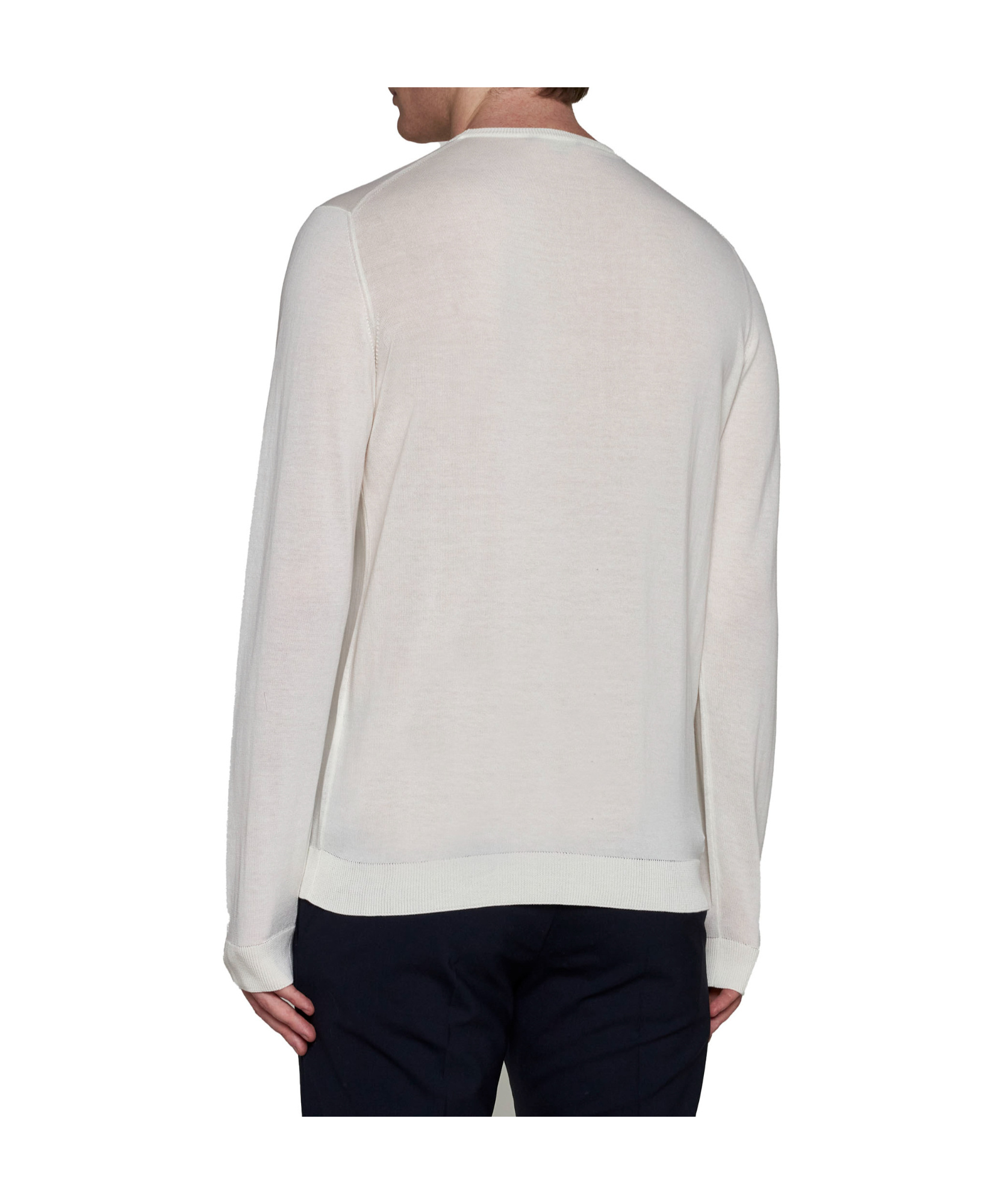 Roberto Collina Wool Sweaters In White
