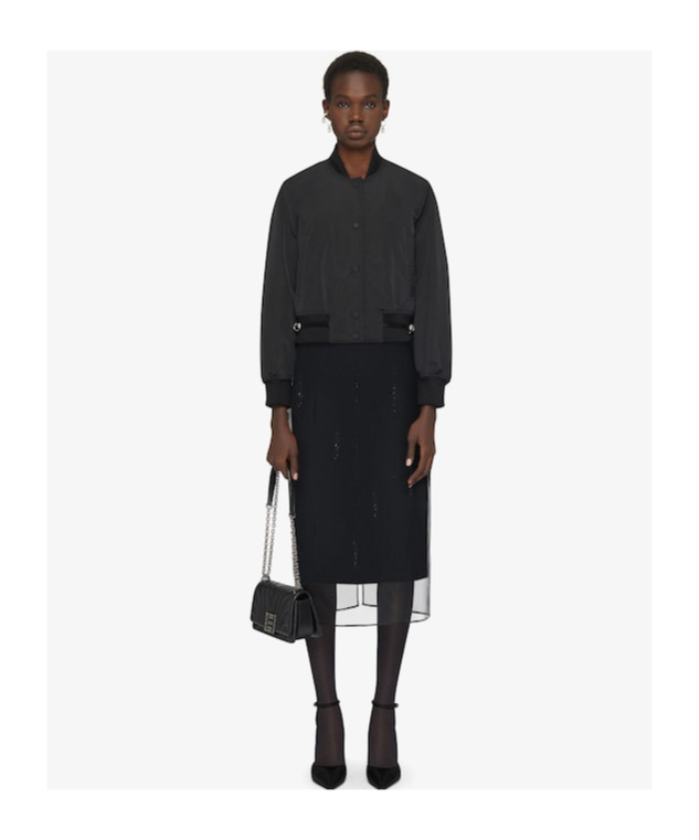 Givenchy Voyou Bomber Jacket In Black