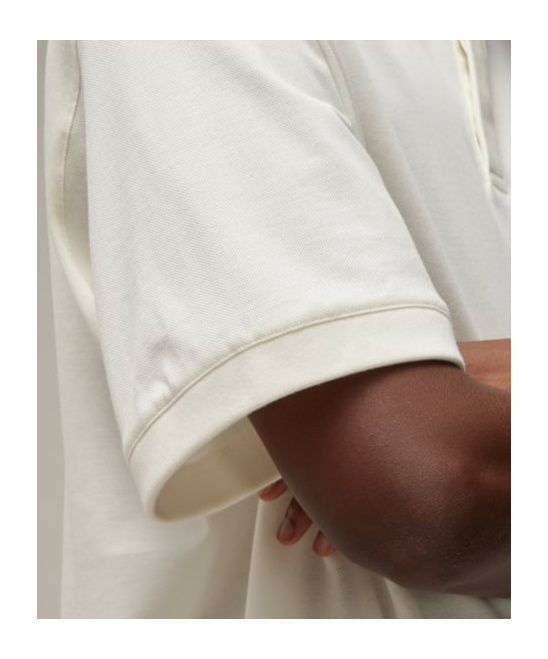 Y-3 Piqué Cotton Polo Shirt In White