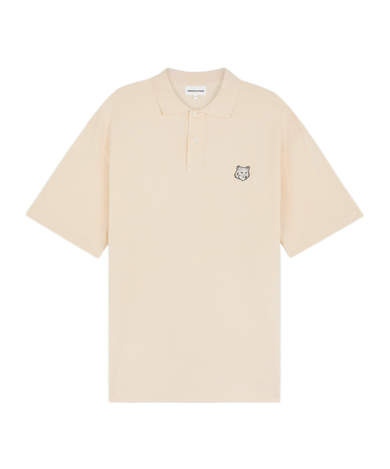 Maison Kitsuné Bold Fox Head-patch Sweatshirt In Nude