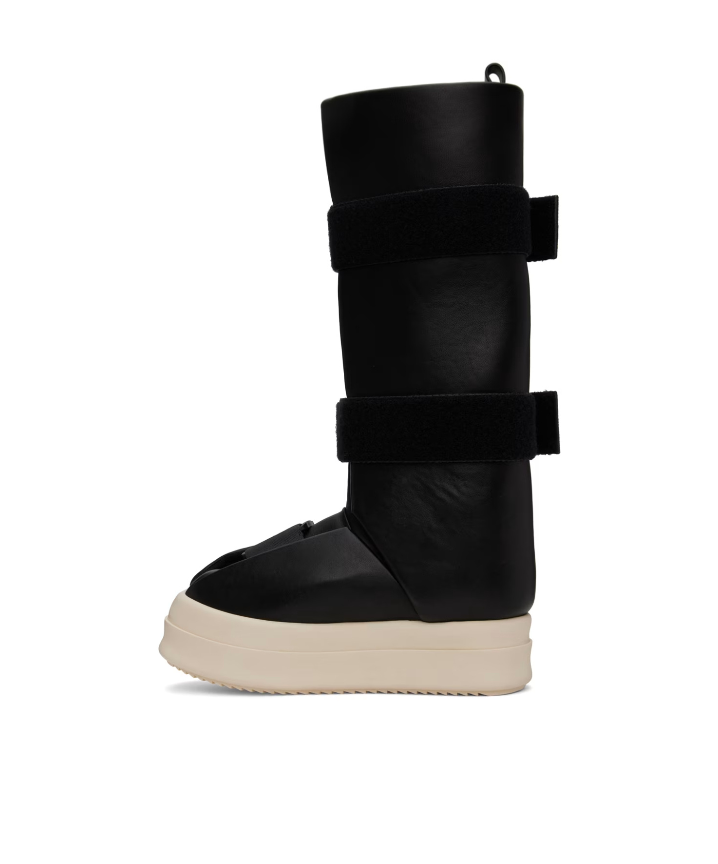 Rick Owens Long Boots With Thick Soles In Black
