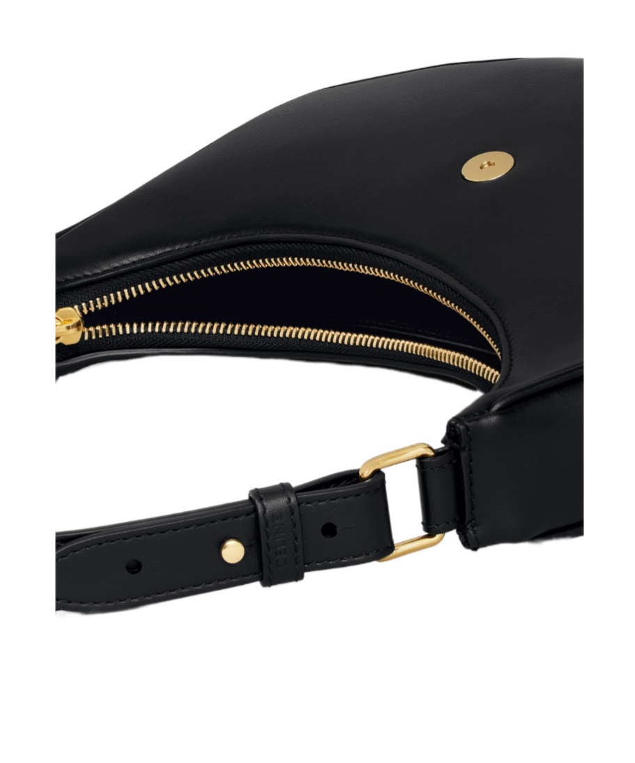 Celine Ava Trimphe Handbag In Black
