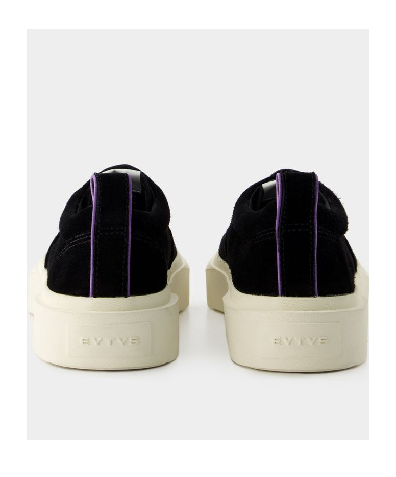 Eytys Suede Upper Rubber Sole Pull Tab Sneaker In Multi
