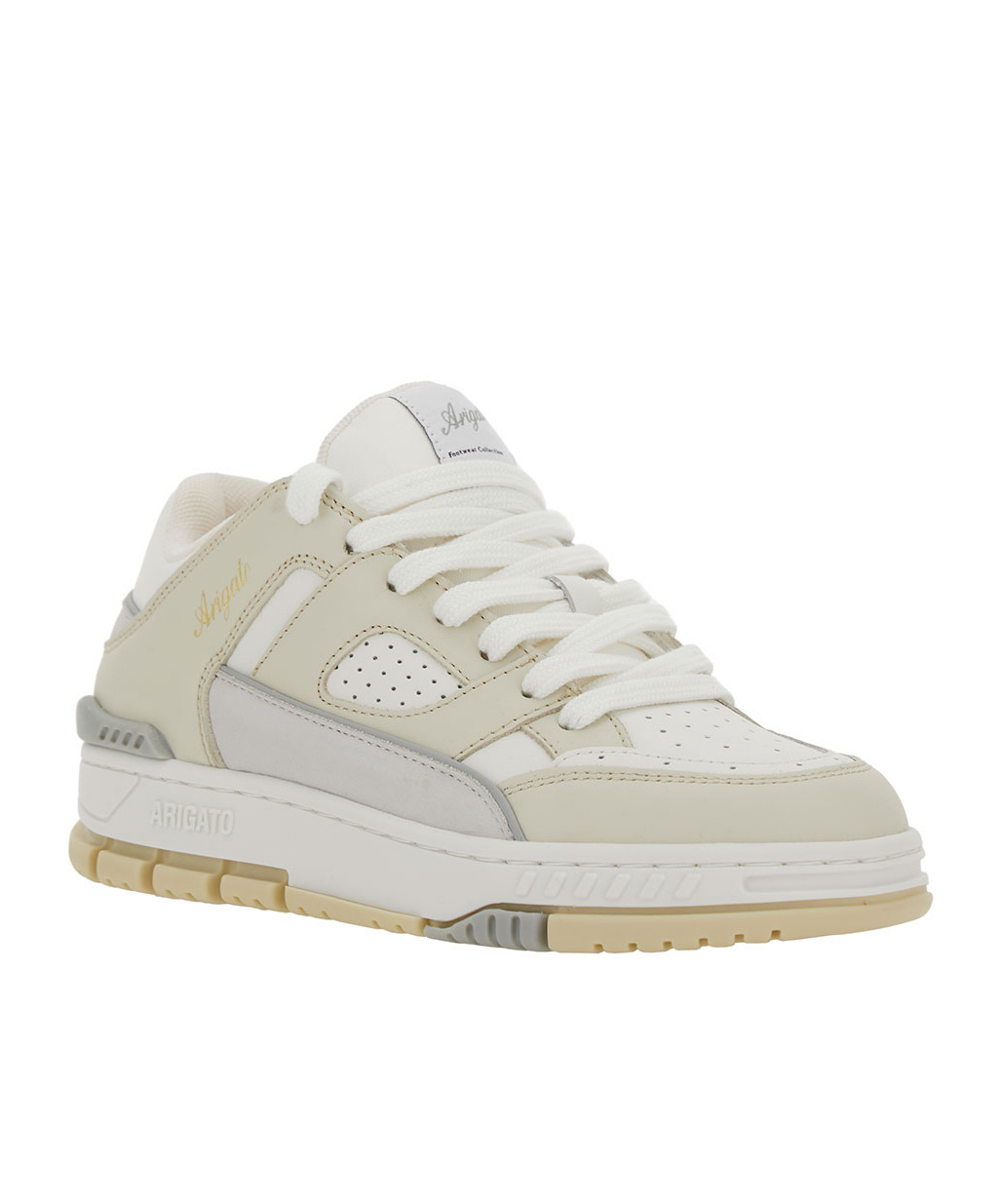 Axel Arigato Logo Logo Round Head Low-top Casual Shoes In White