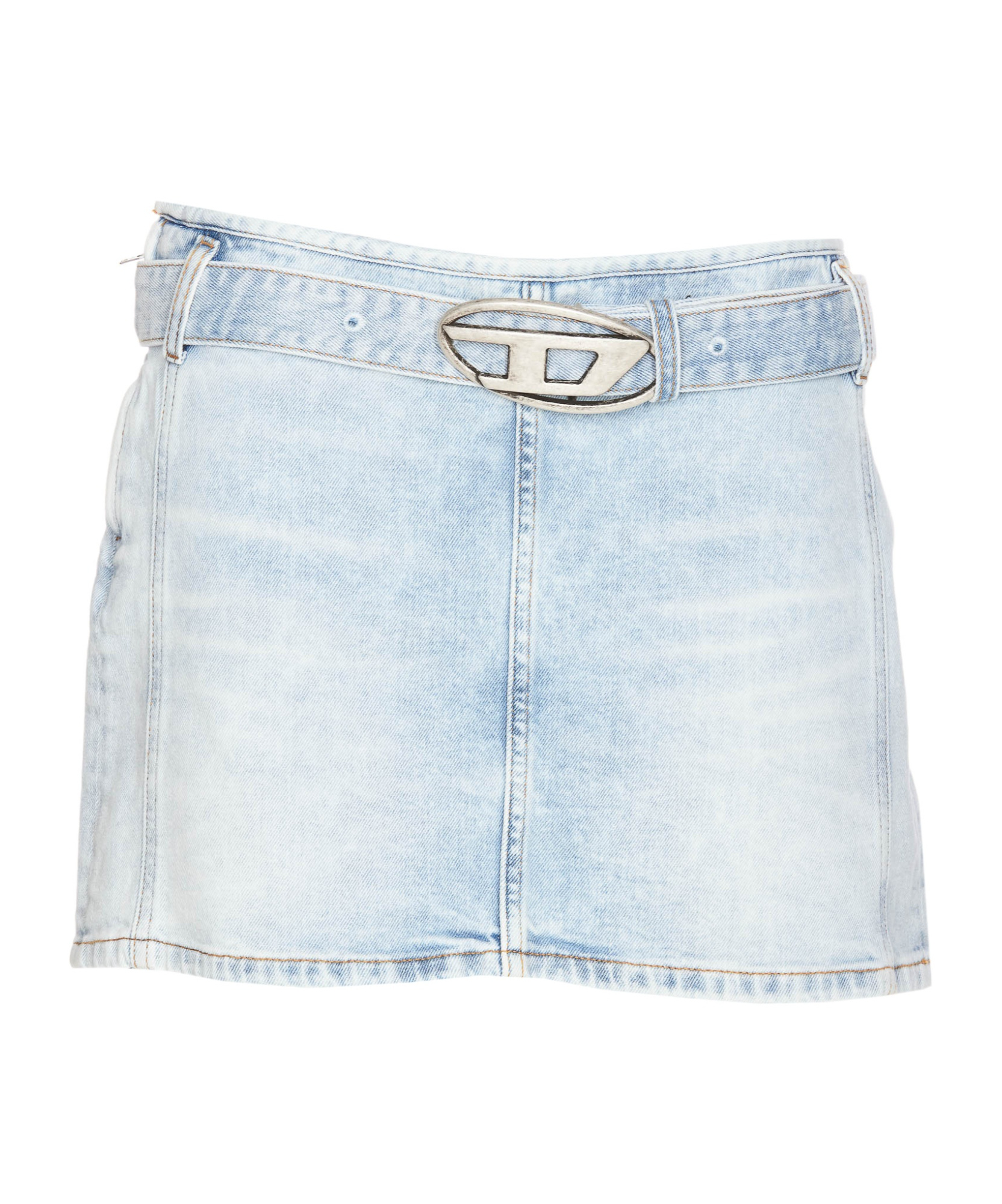 Diesel De-flip Skirt In Multicolor