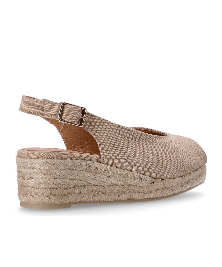 Shop Castaã±er Dosalia 70mm Peep-toe Sandals In Nude