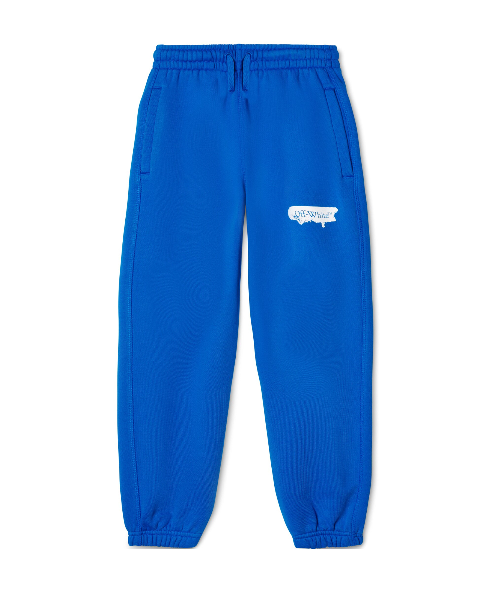 Off-white Off White Trousers Blue In Blue