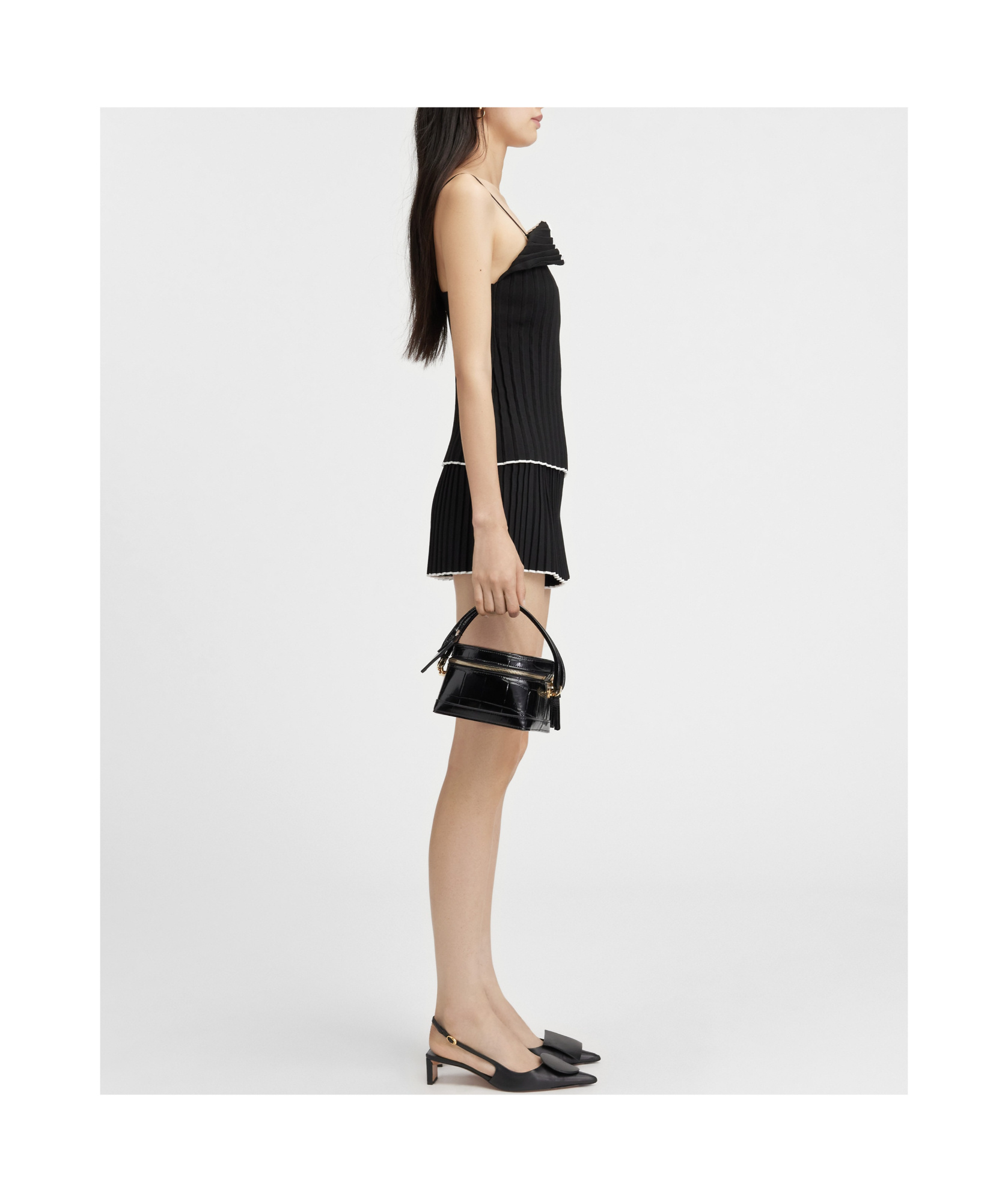 Jacquemus Le Haut Sierra Viscose Top In Black