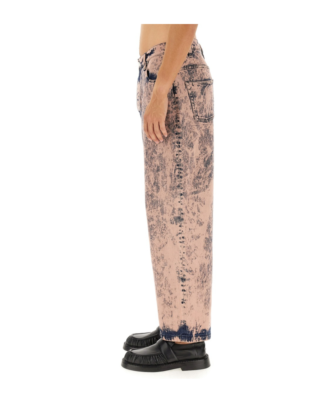 Etudes Studio Études District Overdyed Jeans In Nude
