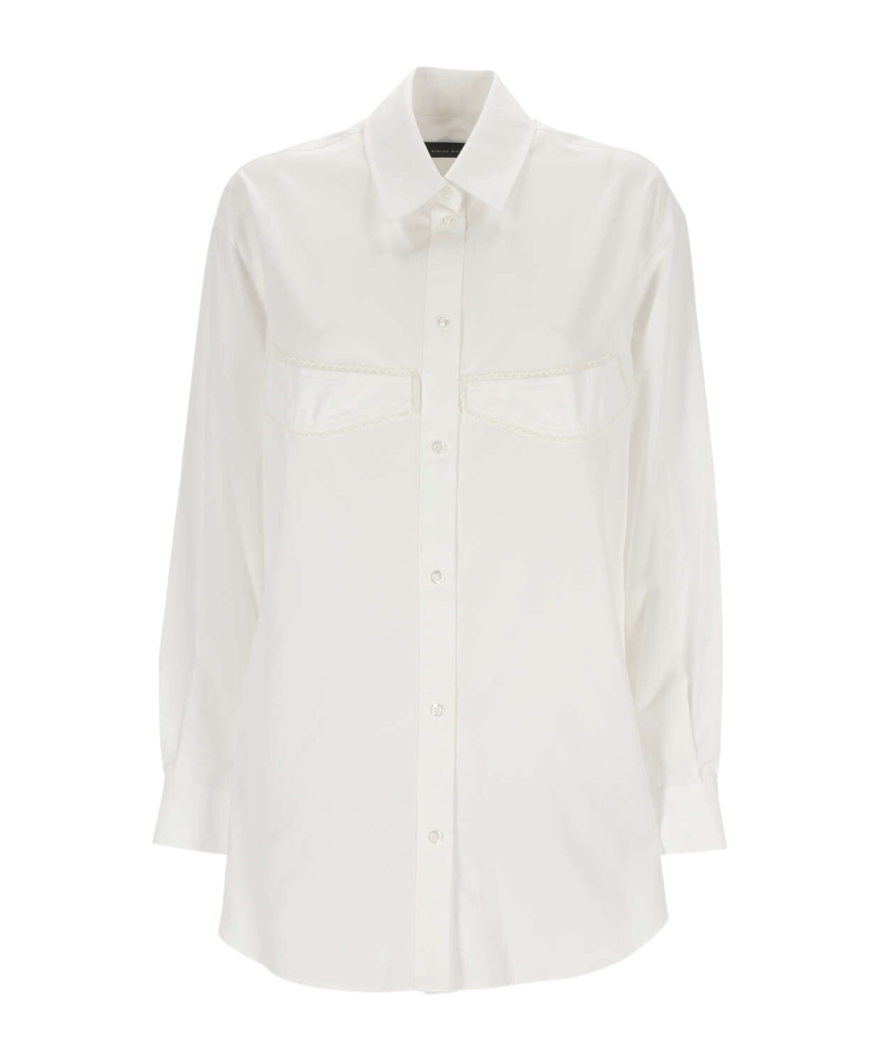 Simone Rocha Cotton-lace Shirt In White